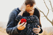 © Strelciuc - Couple kissing after proposal
