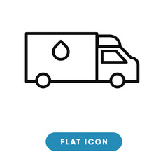 Wall Mural - Truck vector icon