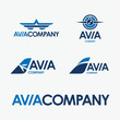 © maximusart - avia company vector logo