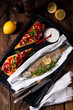 the perfectly baked oven trout with lemon and herbs