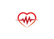 © Omarok1 - Heartbeat inside the heart, cardiology, Herzschlag  logo