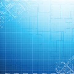 Wall Mural - Architectural background. Vector.