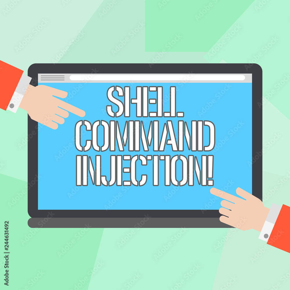 Conceptual hand writing showing Shell Comanalysisd Injection. Business ...