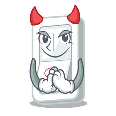 Sticker - Devil light switch is isolated with mascot