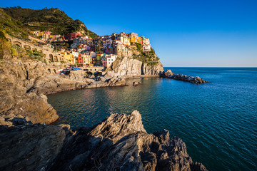 Wall Mural - Manarola, Five Lands national park, Liguria, Italy