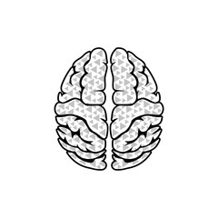 Abstract brain icon or logo