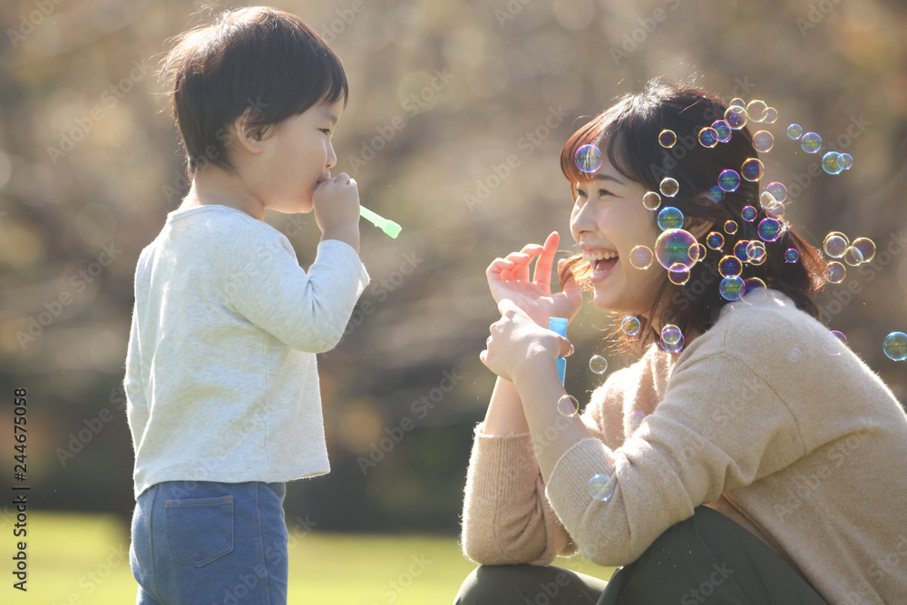 シャボン玉親子 【公式通販】