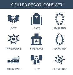 Poster - 9 decor icons