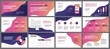 Colorful presentation templates elements. Vector infographics. Use in Presentation, flyer and leaflet, corporate report, marketing, advertising, annual report and banner.