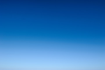 Wall Mural - background of gradient white to blue sky