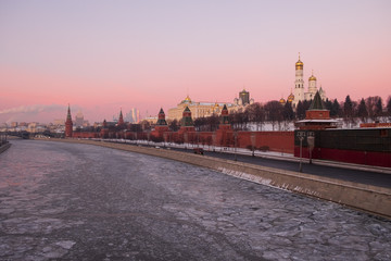 Moscow Kremlin at dawn