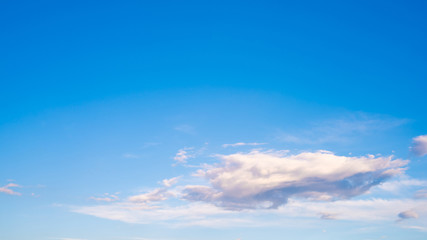 Wall Mural - Blue sky with white clouds as a background