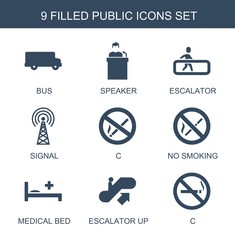 Poster - public icons