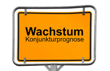 Sticker - Wachstum Wegweiser