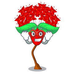 Poster - Super hero ixora flowers in shape of mascot