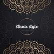 © visnezh - Gold background with mandala