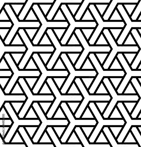 Seamless geometric pattern.