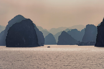 Wall Mural - Halong bay under the sunlight