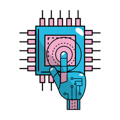 technology cpu icon