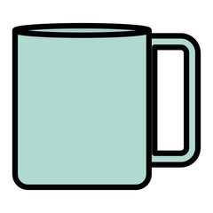 Canvas Print - Coffee mug design