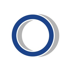 Wall Mural - letter o vector logo