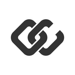 Wall Mural - letter c and o vector logo.