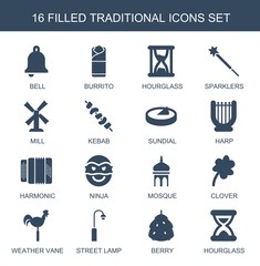 Poster - traditional icons