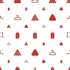 Sticker - rack icons pattern seamless white background