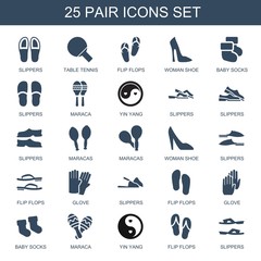 Sticker - pair icons