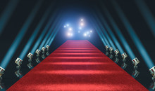 Red Carpet And Lights