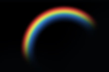 Rainbow Photo Overlays, Rainbow Clipart, Rainy Day Rainbow Photoshop Overlays