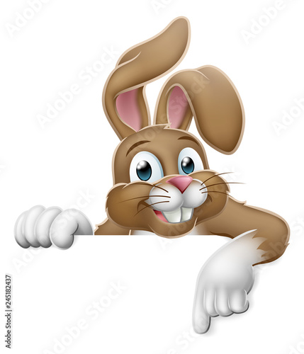 The Easter bunny rabbit car...