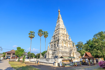 Wat Chedi Liam (Ku Kham) or Temple of the Squared Pagoda in ancient city of Wiang Kum Kam, Chiang Mai, Thailand