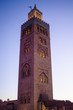 minaret of koutoubia mosque in marrakesh