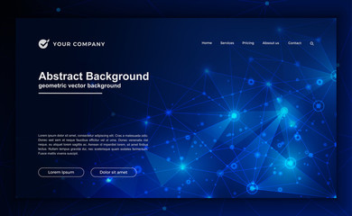 Wall Mural - technology, science, futuristic background for website designs. abstract, modern background for your