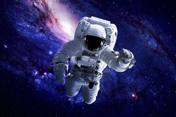 Wall Mural - astronaut in space - elements of this image furnished by nasa