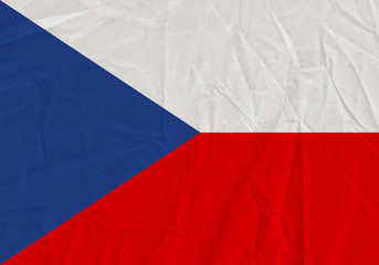 Wall Mural - Czech Republic grunge flag