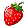 strawberry clipart design