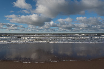 Baltic sea coastline.