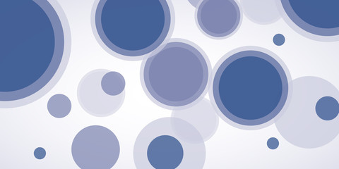 Wall Mural - Abstract Wide Blue and White Minimal Geometric Pattern Background Design, Gradient Shapes - Vector Illustration 