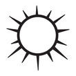 spiked circle icon