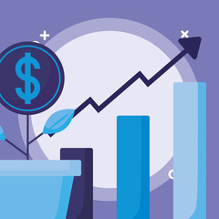 Sticker - Bar chart design