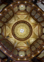 Ceiling Of The Ponce De Leon Hotel On The Campus Of Flagler College In St. Augustine, Florida