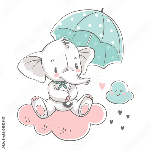 Free Free 300 Elephant With Umbrella Svg SVG PNG EPS DXF File