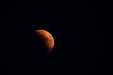 Fototapeta Tęcza - red moon