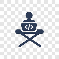Programmer icon vector