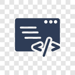 Back End icon vector