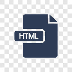 HTML icon vector