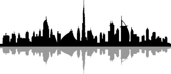 Dubai Skyline Cityscape