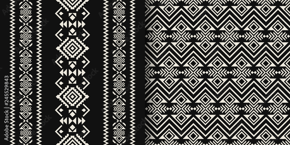 Garden Poster Black And White Aztec Geometric Seamless Patterns Native American Indian Southwest Print Tribal Kilim Ethnic Design Wallpaper Fabric Cover Textile Wrapping Rug Nikkel Art,Designated Survivor Season 1 Recap